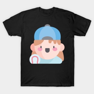 Baseball player character designs T-Shirt